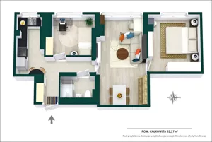 Biuro 52,27 m², Warszawa, Śródmieście, Mordechaja Anielewicza, Sprzedaż