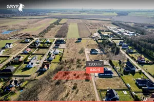 Działka 1 200,00 m², Kobylnica, Jabłoniowa, Sprzedaż