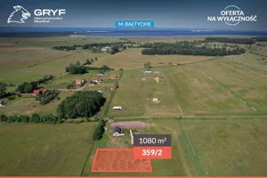 Działka 1 080,00 m², Smołdzino, Sprzedaż