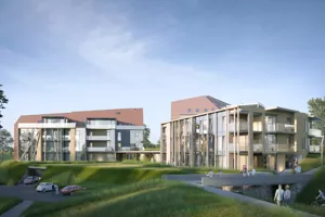 PRATUM Apartamenty, nowe mieszkania, BUDEXTAN Przedsiębiorstwo Budowlane, ul. Mrągowska, Mikołajki