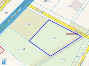 Działka 1 840,00 m², Głosków, Konduktorska, Sprzedaż
