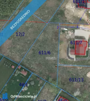 Działka 2 052,00 m², Szczawno-Zdrój, Ułanów Nadwiślańskich, Sprzedaż