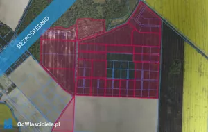 Działka 386 648,00 m², Żydowo, Sprzedaż