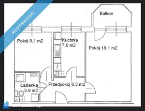 Mieszkanie dwupokojowe 45,00 m², Warszawa, Białołęka, Barei, Sprzedaż