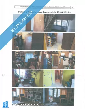 Mieszkanie dwupokojowe 38,00 m², Kraków, Sprzedaż