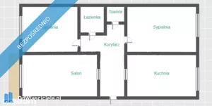 Mieszkanie trzypokojowe 60,00 m², Łódź, Widzew, Czajkowskiego 2, Sprzedaż