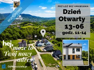 Mieszkanie trzypokojowe 56,00 m², Limanowa, Zadziele 29a, Sprzedaż