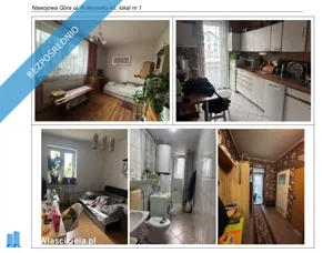 Mieszkanie sześciopokojowe 57,00 m², Nawojowa Góra, Sprzedaż