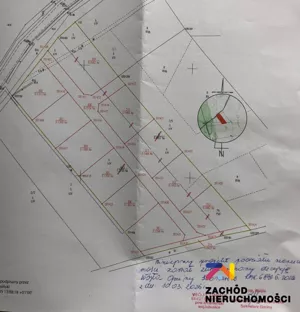 Działka 1 313,00 m², Barłogi, Sprzedaż