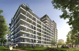 Mieszkanie trzypokojowe 61,10 m², Lublin, Czechów Północny, Czechów, Kameralna, Sprzedaż