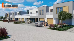 Dom szeregowy 124,34 m², Ostrołęka, Stefana Żeromskiego, Sprzedaż