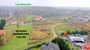 Działka 1 263,00 m², Gajewo, Sprzedaż
