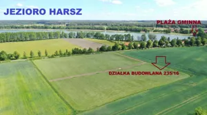Działka 1 504,00 m², Harsz, Sprzedaż