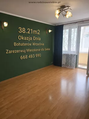 Mieszkanie dwupokojowe 41,93 m², Kraków, Mistrzejowice, Bohaterów Września, Sprzedaż