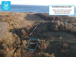 Działka 680,00 m², Osłonino, Górska, Sprzedaż