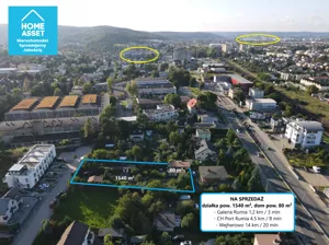 Działka 1 540,00 m², Rumia, Gryfa Pomorskiego, Sprzedaż
