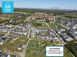 Działka 1 071,00 m², Gdynia, Henryka Szymańskiego, Sprzedaż