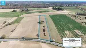 Działka 11 988,00 m², Sobieńczyce, Jarzębinowa, Sprzedaż