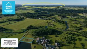 Działka 2 600,00 m², Somonino, Krótka, Sprzedaż
