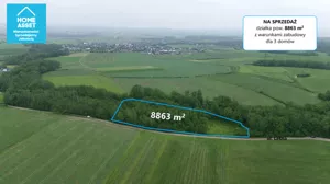 Działka 8 863,00 m², Werblinia, Leśna, Sprzedaż