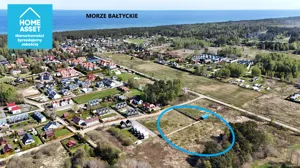 Działka 1 991,00 m², Dębki, Słoneczna, Sprzedaż
