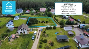 Działka 1 500,00 m², Domatówko, Topolowa, Sprzedaż