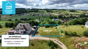 Działka 1 866,00 m², Miechucino, Źródlana, Sprzedaż