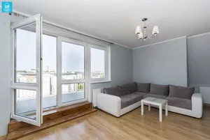 Mieszkanie dwupokojowe 48,60 m², Gdańsk, Piecki-Migowo, Morena, Myśliwskie Wzgórze, Wynajem