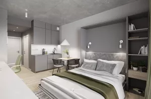 Mieszkanie jednopokojowe 20,97 m², Warszawa, Grochowska, Sprzedaż
