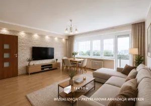 Mieszkanie dwupokojowe 48,70 m², Toruń, Sprzedaż