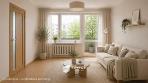 Mieszkanie trzypokojowe 48,20 m², Płock, Haliny I Stefana Rutskich, Sprzedaż