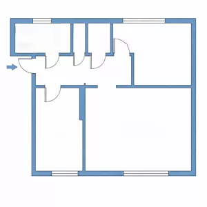 Mieszkanie trzypokojowe 57,80 m², Łódź, Bałuty, Krawiecka, Sprzedaż