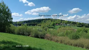 WIDOKOWA z WZką na 6 domów w sercu Gór Świętokrzyskich
