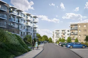 Osiedle Przyjemne - etap IV, nowe mieszkania, ATAL S.A., ul. Flisykowskiego, Jasień, Gdańsk