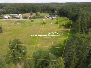 Działka 1 100,00 m², Ryjewo, Sprzedaż