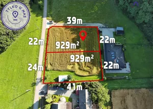 Działka 929,00 m², Jasienica, Grabówka, Sprzedaż