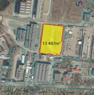 Działka 13 487,00 m², Świętochłowice, Sprzedaż