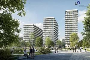 Mieszkanie dwupokojowe 40,09 m², Katowice, Śródmieście, Centrum, Sprzedaż