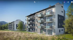 Mieszkanie trzypokojowe 74,74 m², Jaworze, Sprzedaż
