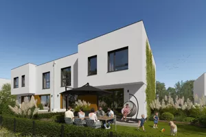 Boska Ksawerowska 2 - etap 3, nowe domy, Novisa Development, ul. Mały Skręt, Górna, Łódź