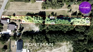 Działka 2 831,00 m², Dyzin, Sprzedaż