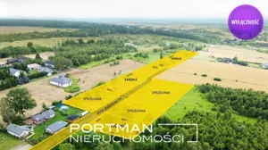 Działka 3 442,00 m², Osieck, Sprzedaż
