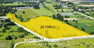 Działka 28 700,00 m², Wiązowna Kościelna, Sprzedaż