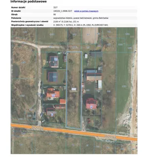 Działka 2 109,00 m², Bełchatów, Sprzedaż