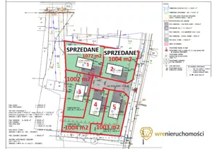 Działka 1 001,00 m², Sośnica, Sprzedaż