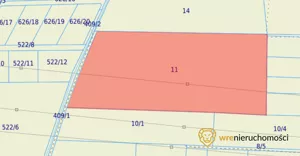 Działka 44 200,00 m², Szewce, Sprzedaż