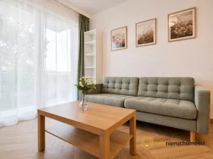 Mieszkanie dwupokojowe 37,27 m², Wrocław, Krzyki-Partynice, Partynice, Braterska, Wynajem