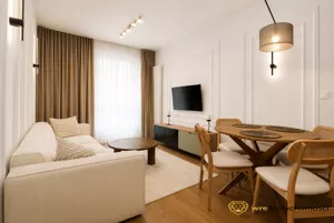Mieszkanie dwupokojowe 50,00 m², Wrocław, Biskupin-Sępolno-Dąbie-Bartoszowice, Śródmieście, Kaszubska, Wynajem