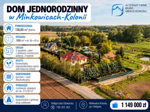 Dom wolnostojący 141,00 m², Mełgiew, Sprzedaż