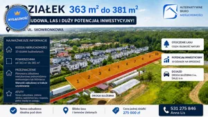 Działka 381,00 m², Lublin, Sprzedaż